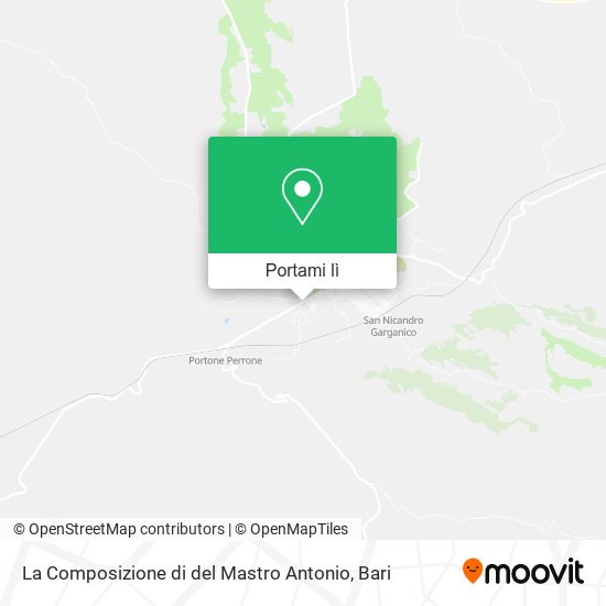 Mappa La Composizione di del Mastro Antonio