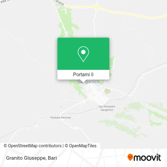 Mappa Granito Giuseppe