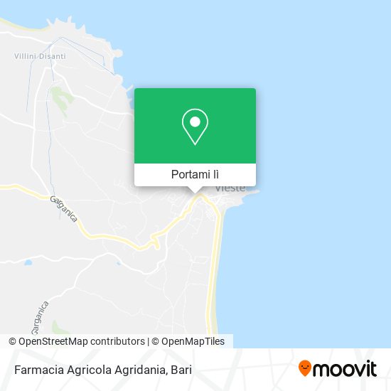 Mappa Farmacia Agricola Agridania
