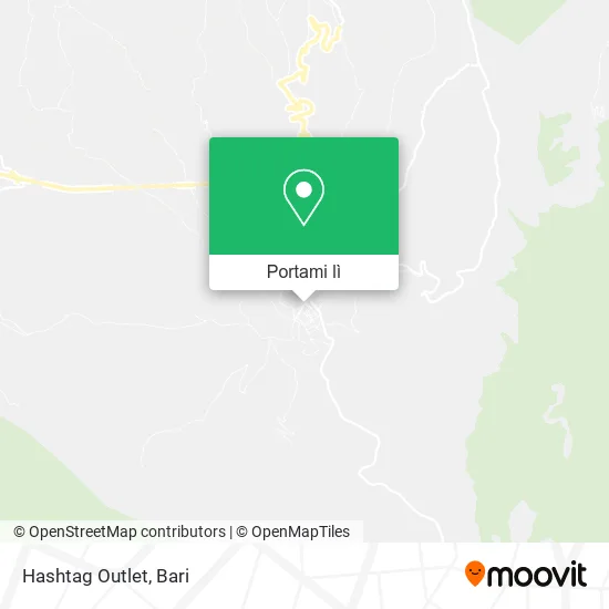 Mappa Hashtag Outlet