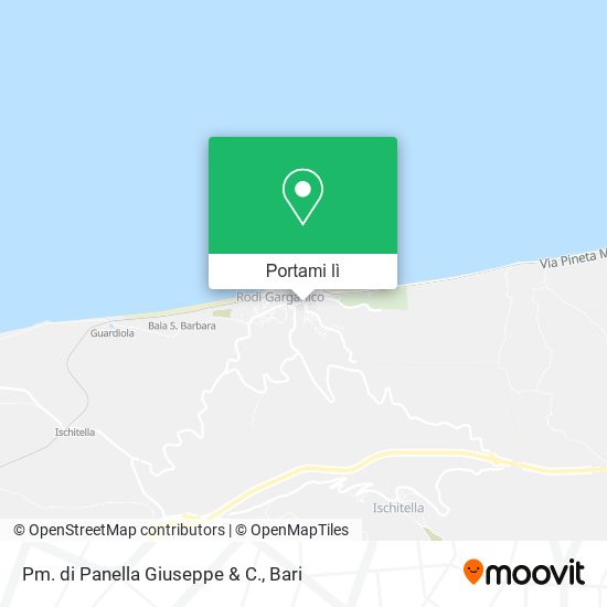 Mappa Pm. di Panella Giuseppe & C.