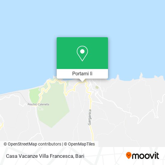 Mappa Casa Vacanze Villa Francesca