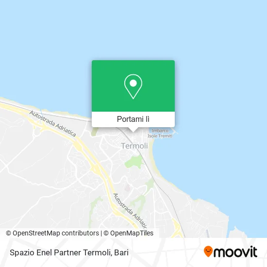Mappa Spazio Enel Partner Termoli