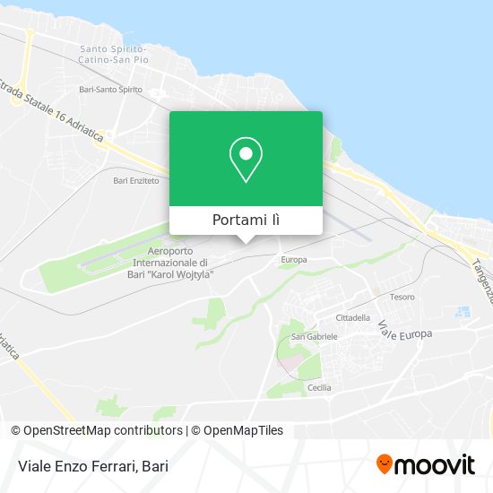 Mappa Viale Enzo Ferrari