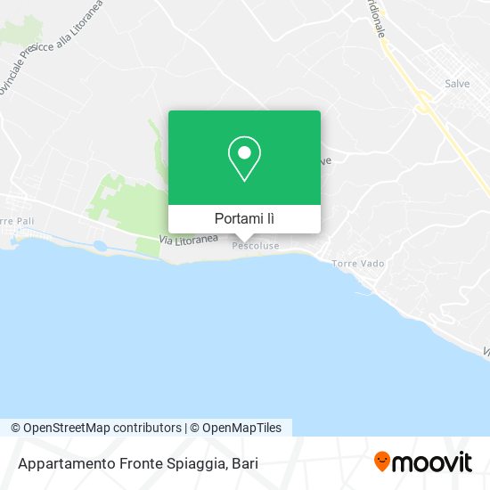 Mappa Appartamento Fronte Spiaggia