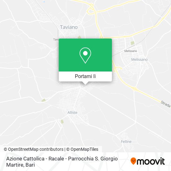 Mappa Azione Cattolica - Racale - Parrocchia S. Giorgio Martire