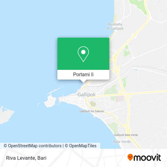 Mappa Riva Levante