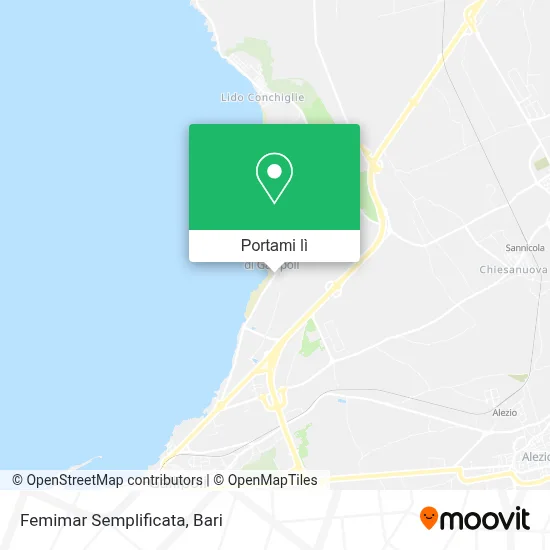 Mappa Femimar Semplificata