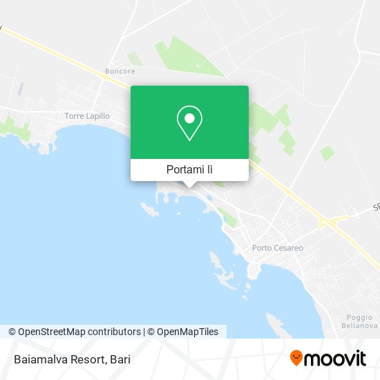 Mappa Baiamalva Resort