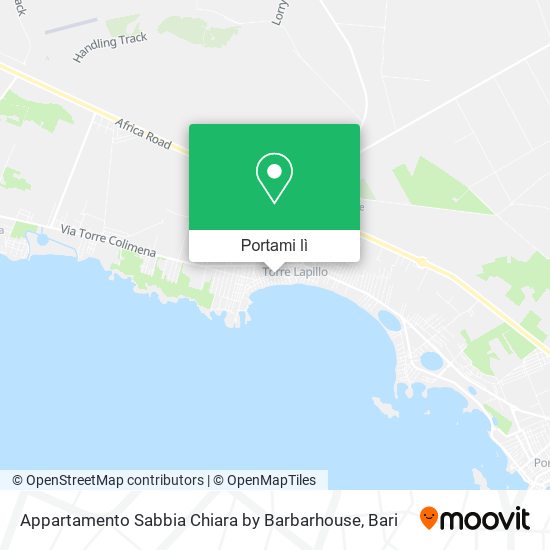 Mappa Appartamento Sabbia Chiara by Barbarhouse