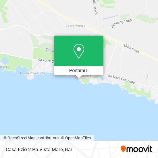 Mappa Casa Ezio 2 Pp Vista Mare