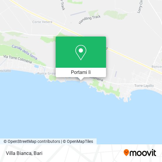 Mappa Villa Bianca