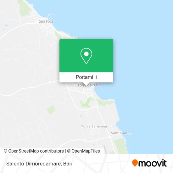 Mappa Salento Dimoredamare