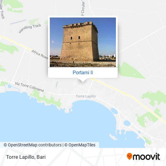 Mappa Torre Lapillo