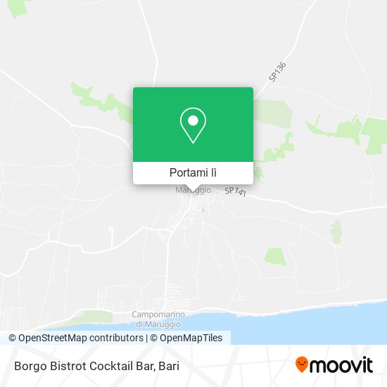 Mappa Borgo Bistrot Cocktail Bar
