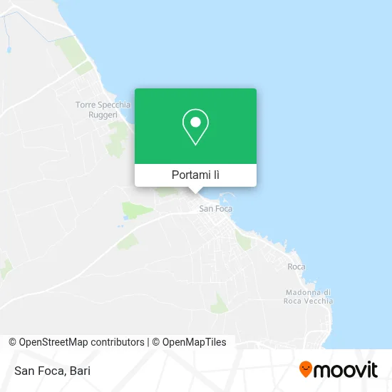 Mappa San Foca
