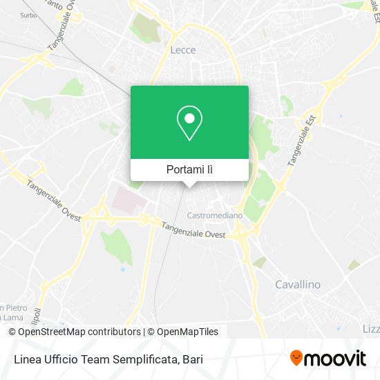 Mappa Linea Ufficio Team Semplificata