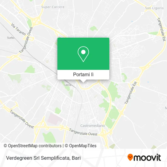 Mappa Verdegreen Srl Semplificata