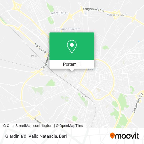 Mappa Giardinia di Vallo Natascia