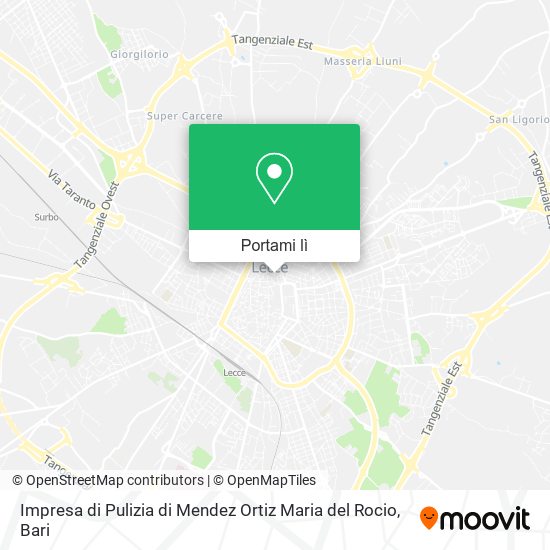 Mappa Impresa di Pulizia di Mendez Ortiz Maria del Rocio