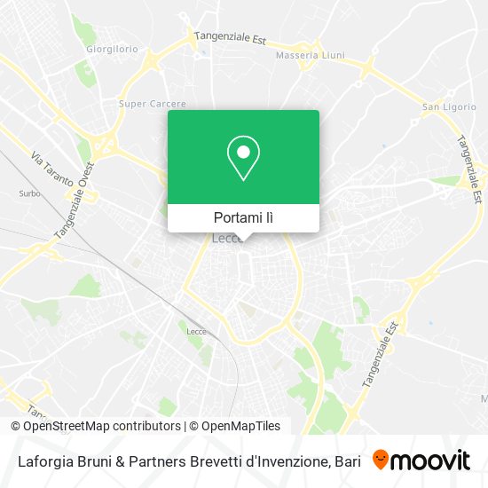 Mappa Laforgia Bruni & Partners Brevetti d'Invenzione