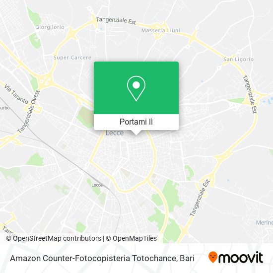 Mappa Amazon Counter-Fotocopisteria Totochance