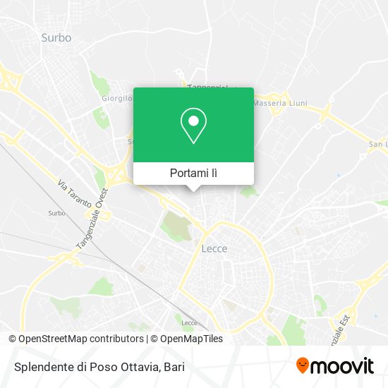 Mappa Splendente di Poso Ottavia