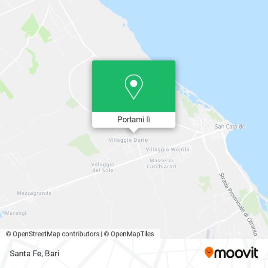 Mappa Santa Fe