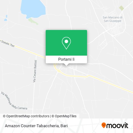 Mappa Amazon Counter-Tabaccheria