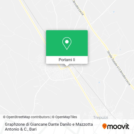 Mappa Graphzone di Giancane Dante Danilo e Mazzotta Antonio & C.