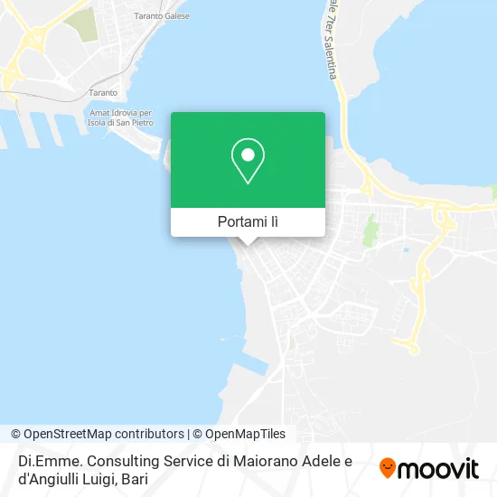 Mappa Di.Emme. Consulting Service di Maiorano Adele e d'Angiulli Luigi
