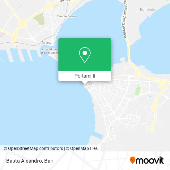 Mappa Basta Aleandro