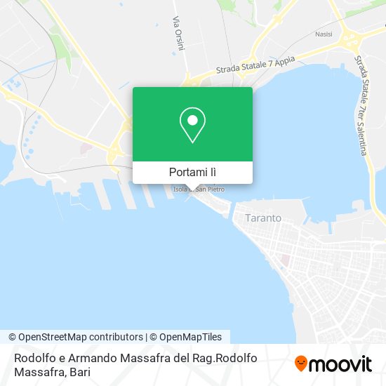 Mappa Rodolfo e Armando Massafra del Rag.Rodolfo Massafra