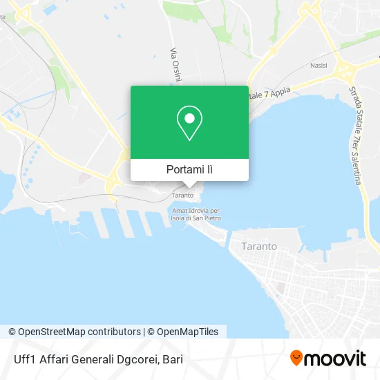 Mappa Uff1 Affari Generali Dgcorei