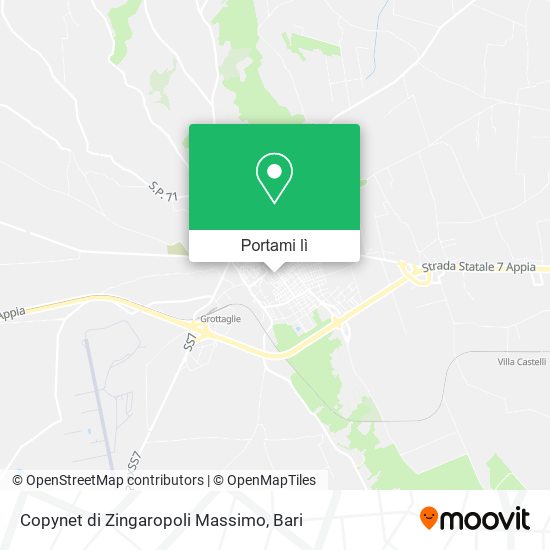 Mappa Copynet di Zingaropoli Massimo