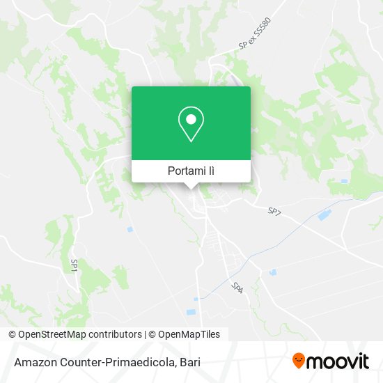Mappa Amazon Counter-Primaedicola