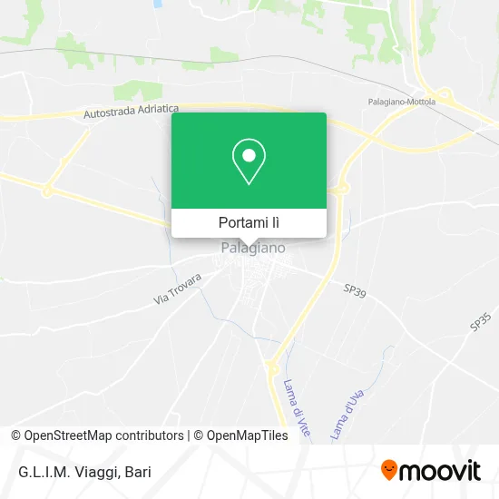 Mappa G.L.I.M. Viaggi
