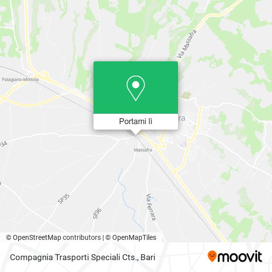 Mappa Compagnia Trasporti Speciali Cts.