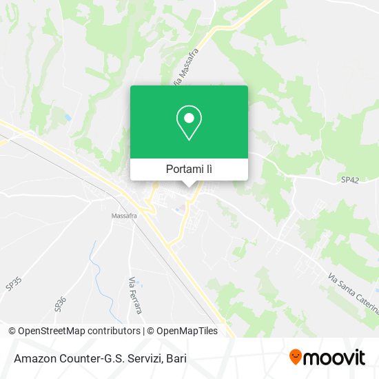 Mappa Amazon Counter-G.S. Servizi