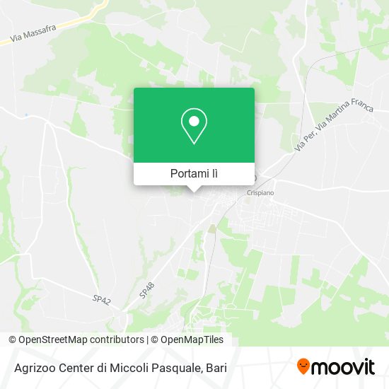 Mappa Agrizoo Center di Miccoli Pasquale