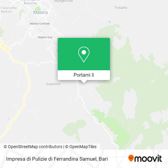 Mappa Impresa di Pulizie di Ferrandina Samuel