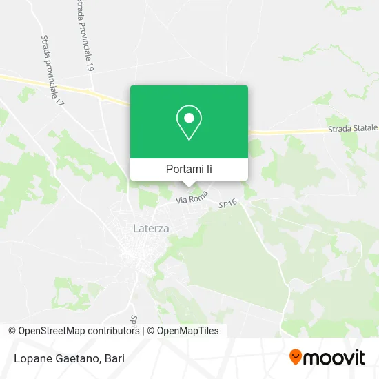 Mappa Lopane Gaetano