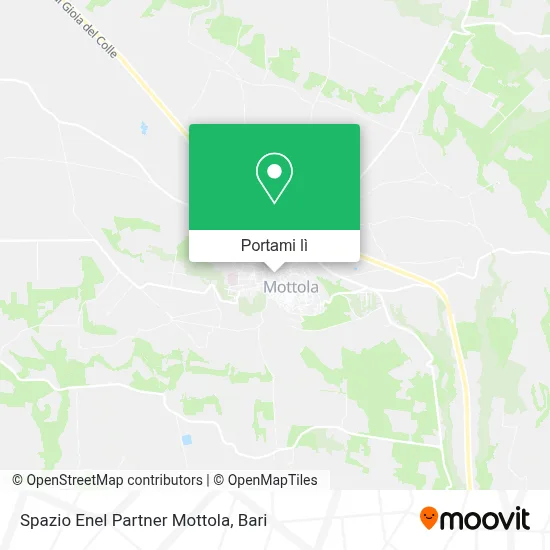 Mappa Spazio Enel Partner Mottola