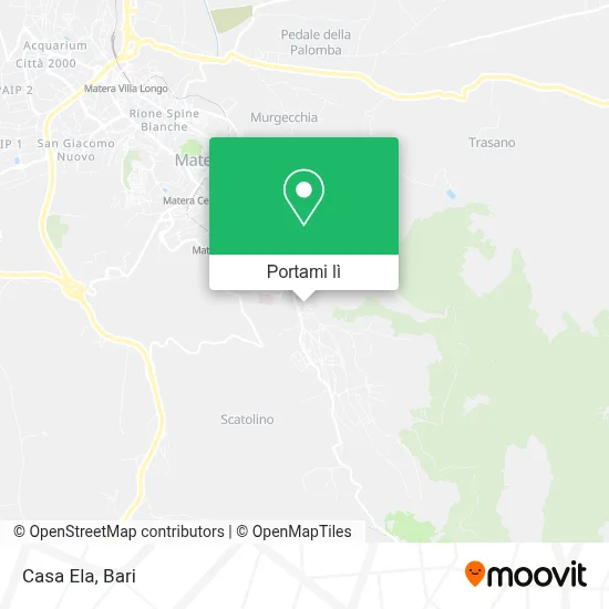 Mappa Casa Ela