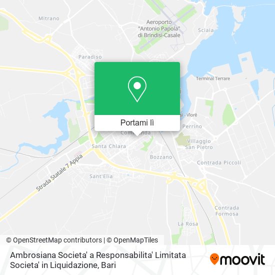 Mappa Ambrosiana Societa' a Responsabilita' Limitata Societa' in Liquidazione