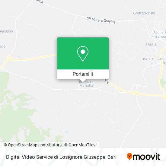 Mappa Digital Video Service di Losignore Giuseppe