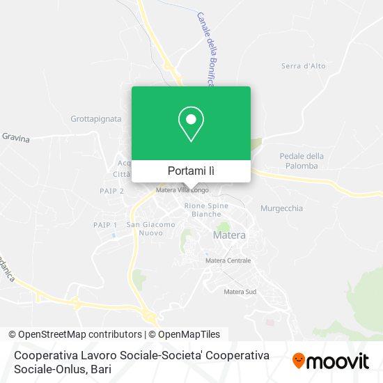 Mappa Cooperativa Lavoro Sociale-Societa' Cooperativa Sociale-Onlus