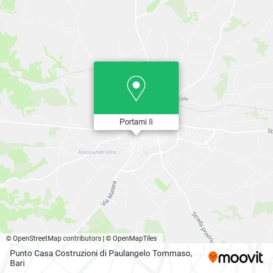 Mappa Punto Casa Costruzioni di Paulangelo Tommaso