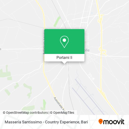Mappa Masseria Santissimo - Country Experience