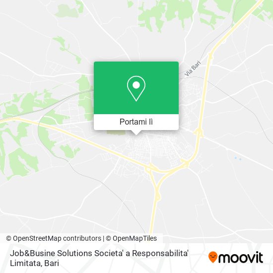 Mappa Job&Busine Solutions Societa' a Responsabilita' Limitata